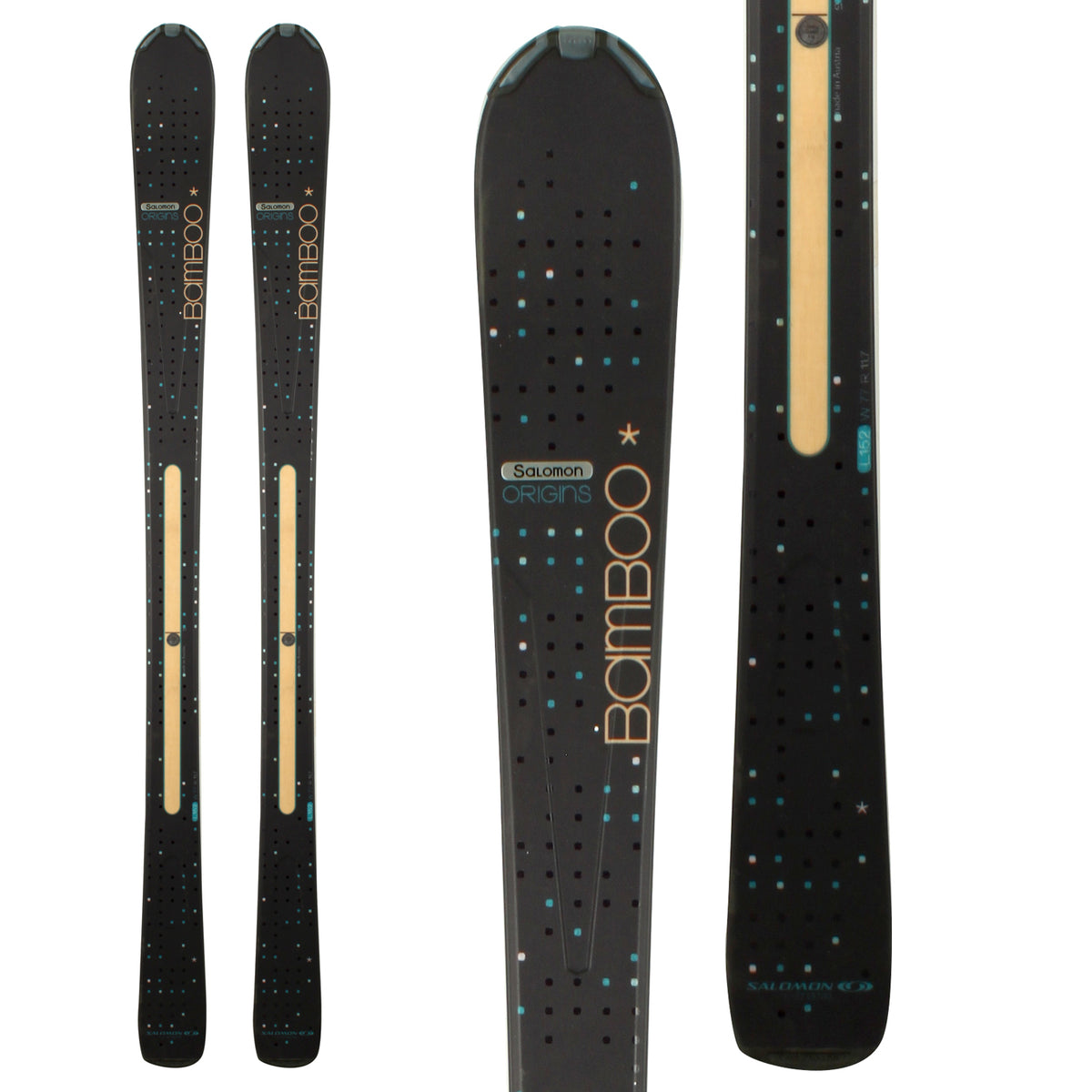Salomon Origins Bamboo Skis - Women's 2012