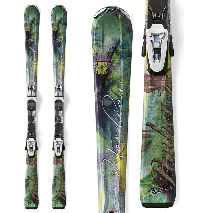 Nordica Amber Skis + N Sport XCT Bindings - Women's 2012