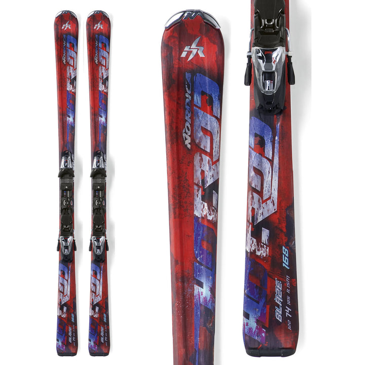 Nordica Hot Rod Blaze Skis + XCT Bindings 2012