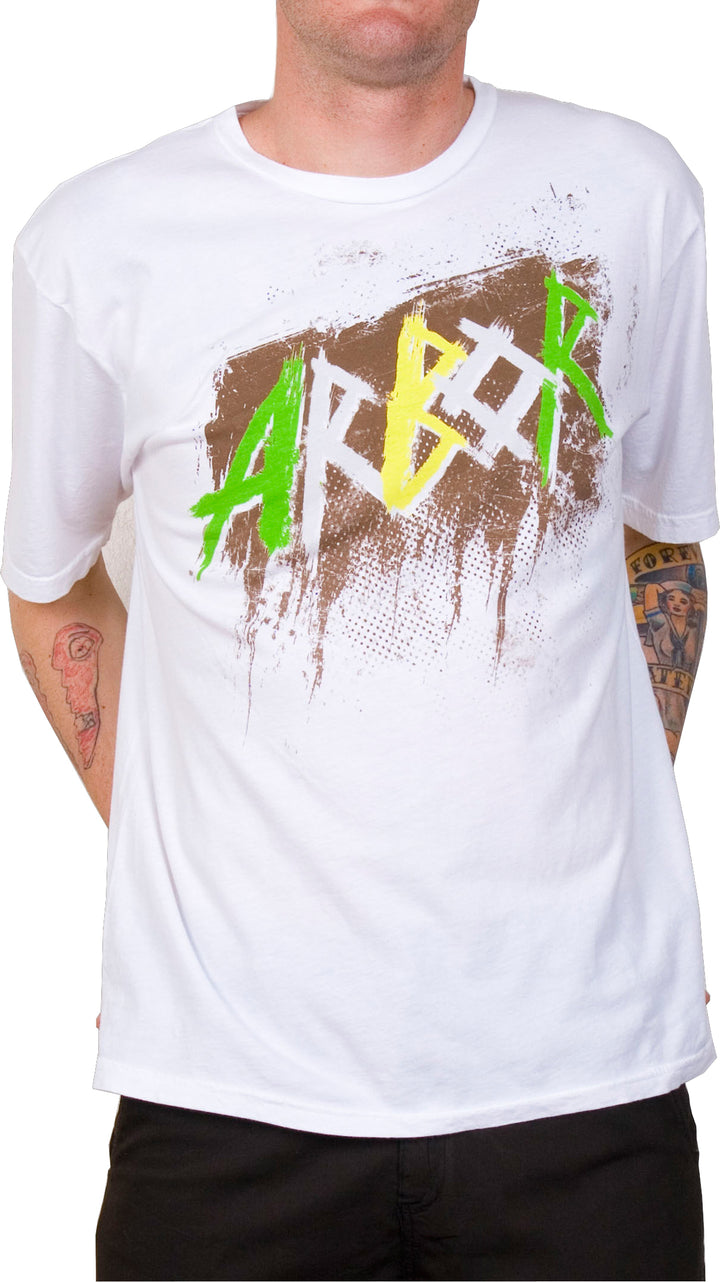 Arbor Scrawl T Shirt White