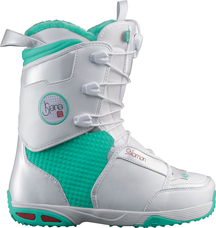 Salomon Kiana Snowboard Boots - Women's 2012 White/Mint/White