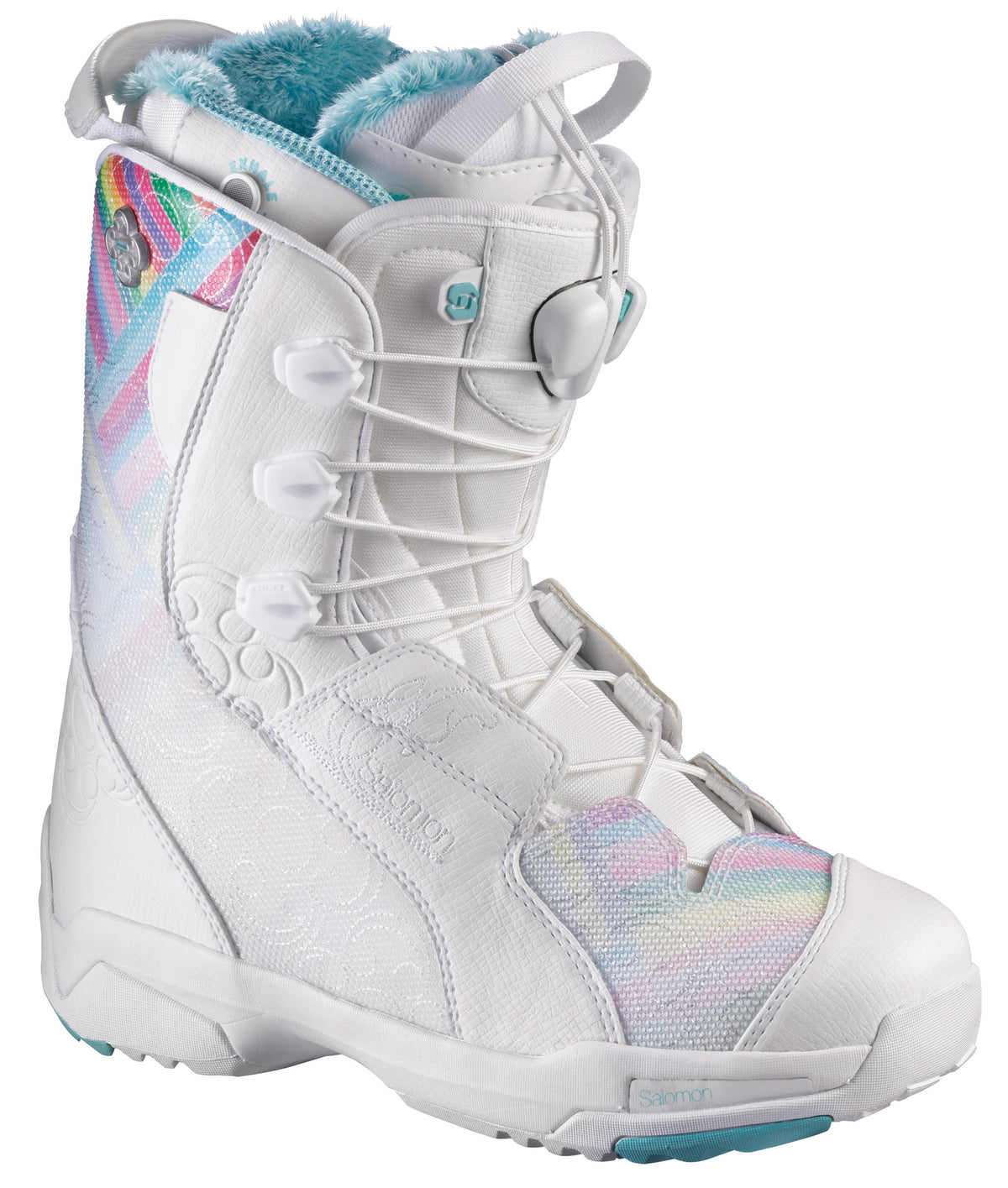 Salomon F22 W Snowboard Boots - Women's 2012 White/White/White