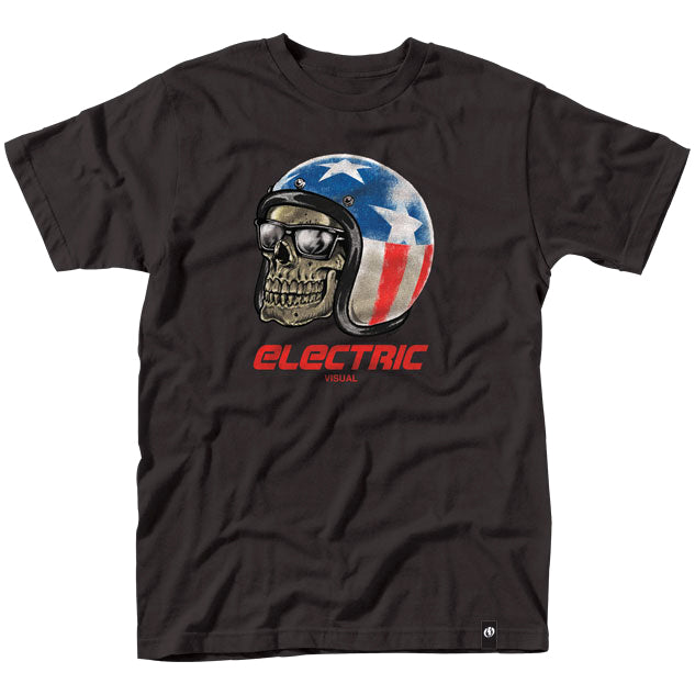 Electric Helmet T Shirt Black