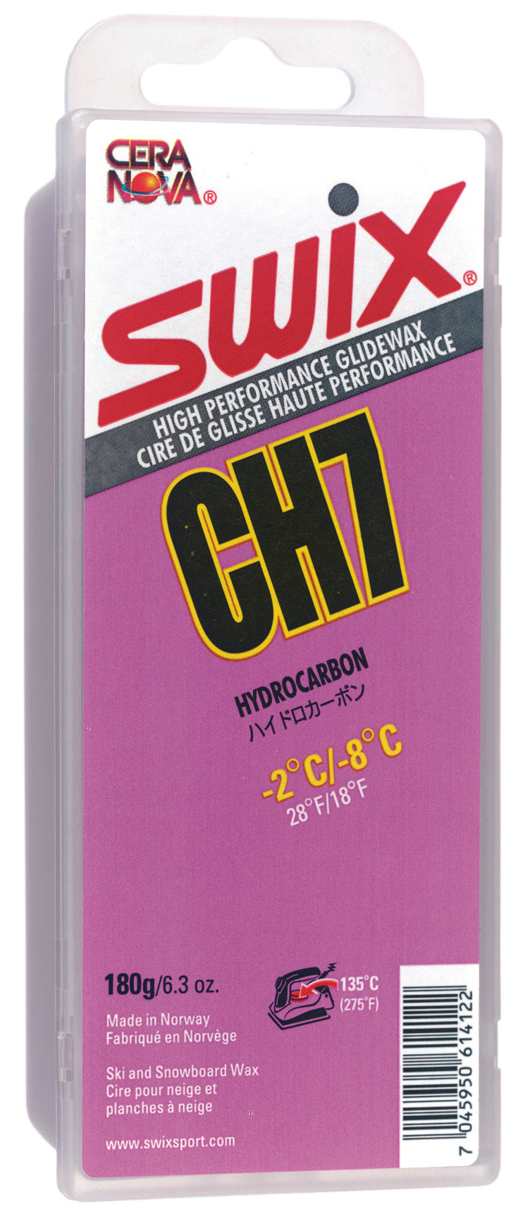 SWIX CH7 Violet 180g Wax None