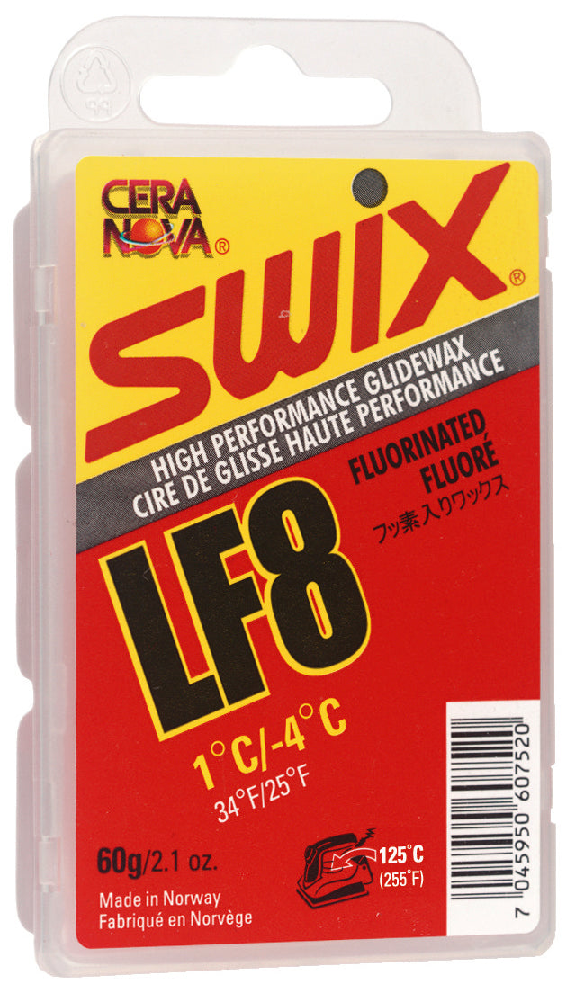 SWIX LF8 Red 60g Wax None