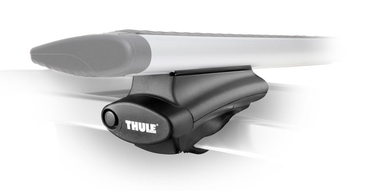Thule Rapid Crossroad Railing Foot Pack Black Detail 1 View