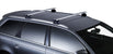 Thule 47" AeroBlade Cross Bars Silver/Black Detail 1 View