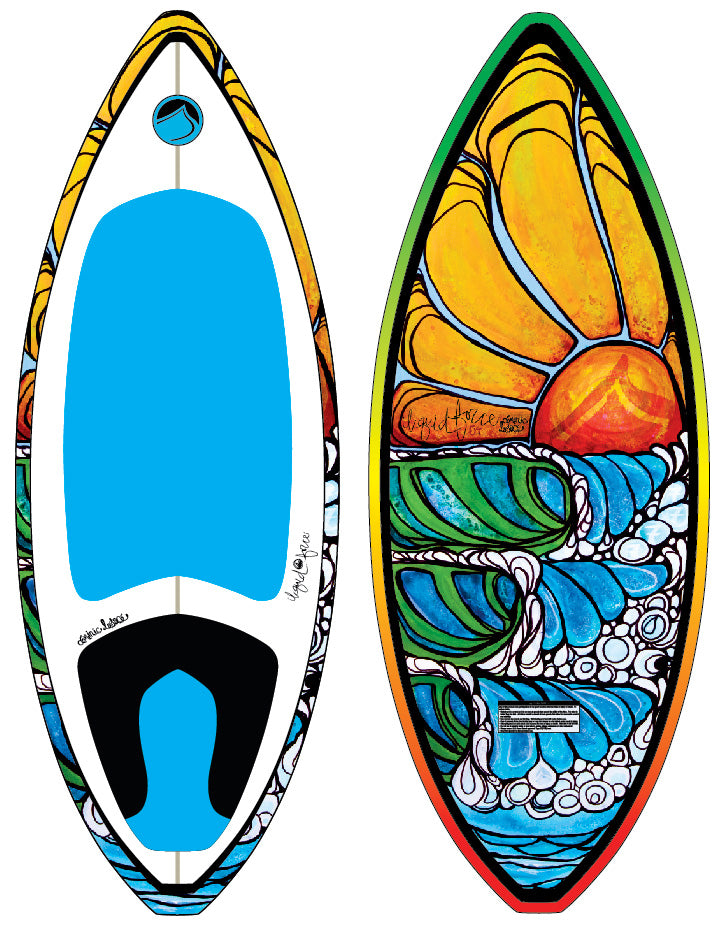 Liquid Force Doum Skim Wakesurf Board 2012