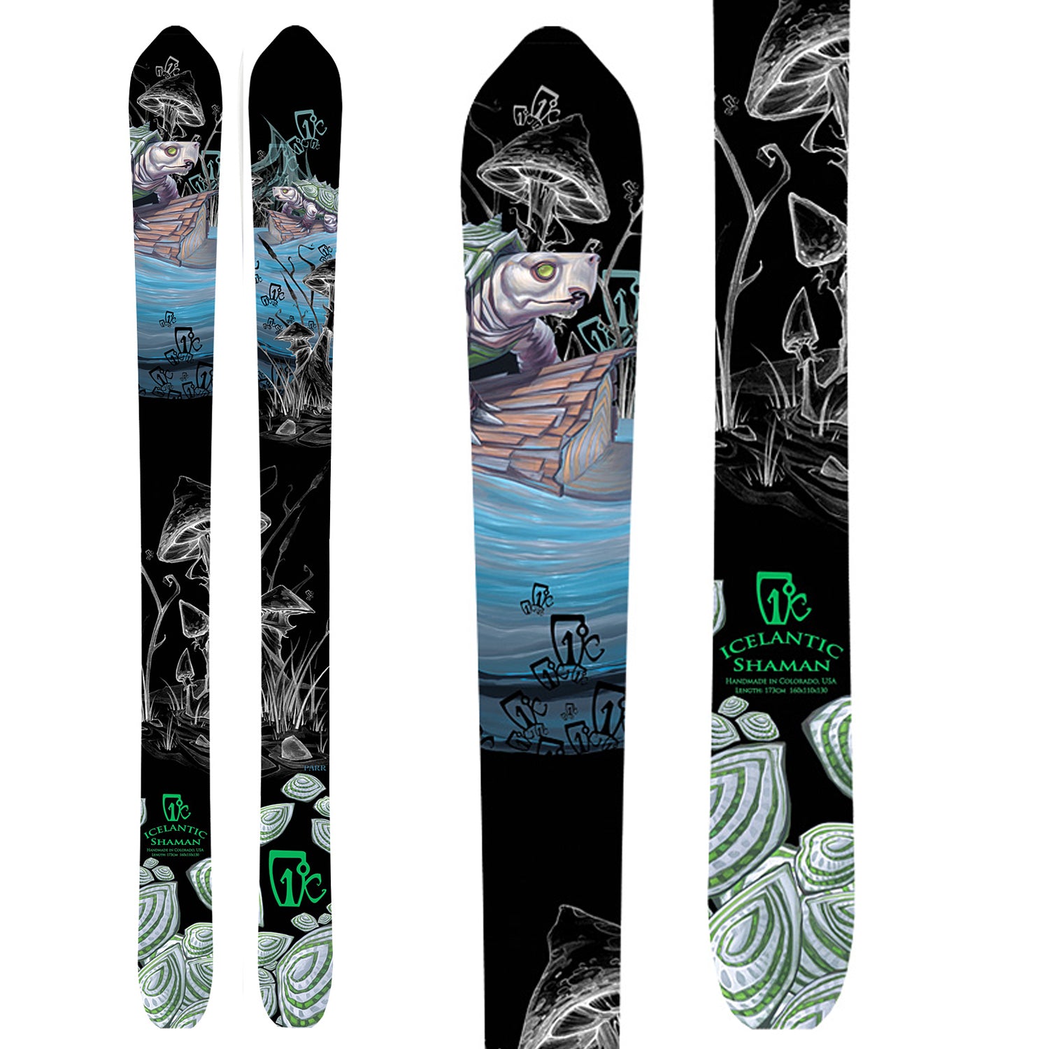Icelantic Shaman Skis 2012 – evo