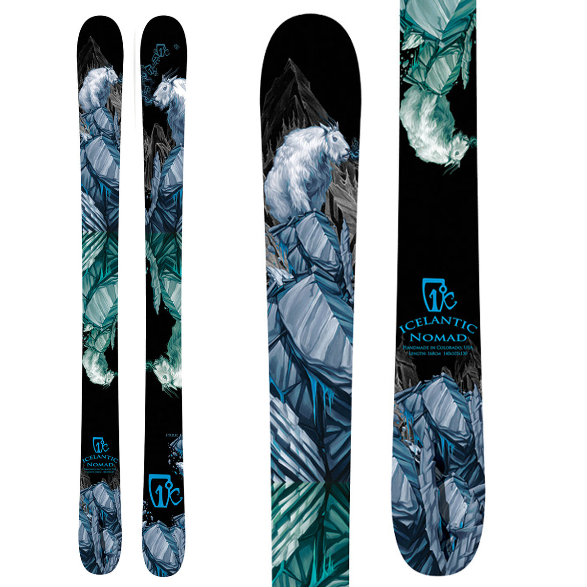 Icelantic Nomad Skis 2012
