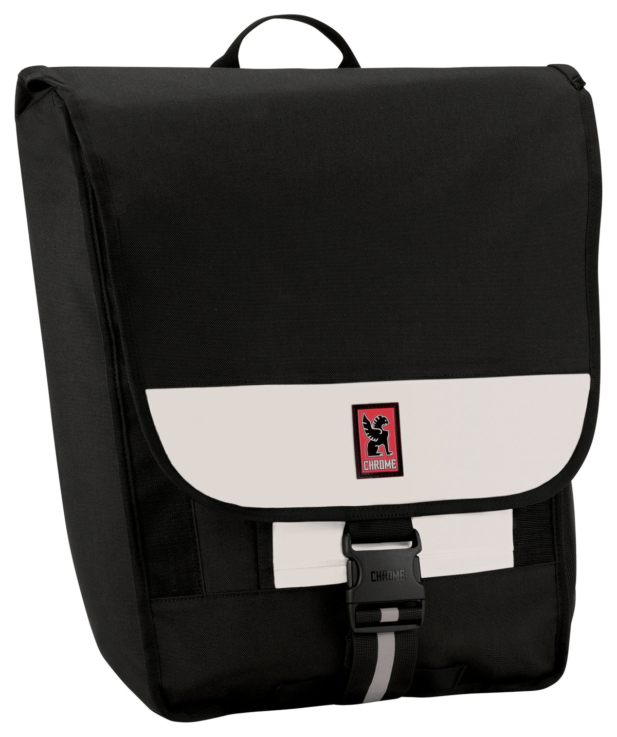 Chrome Falcon Messenger Backpack Black/White