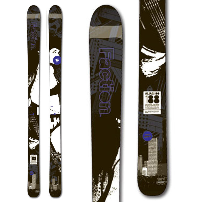 Faction Alias Rocker Skis 2011