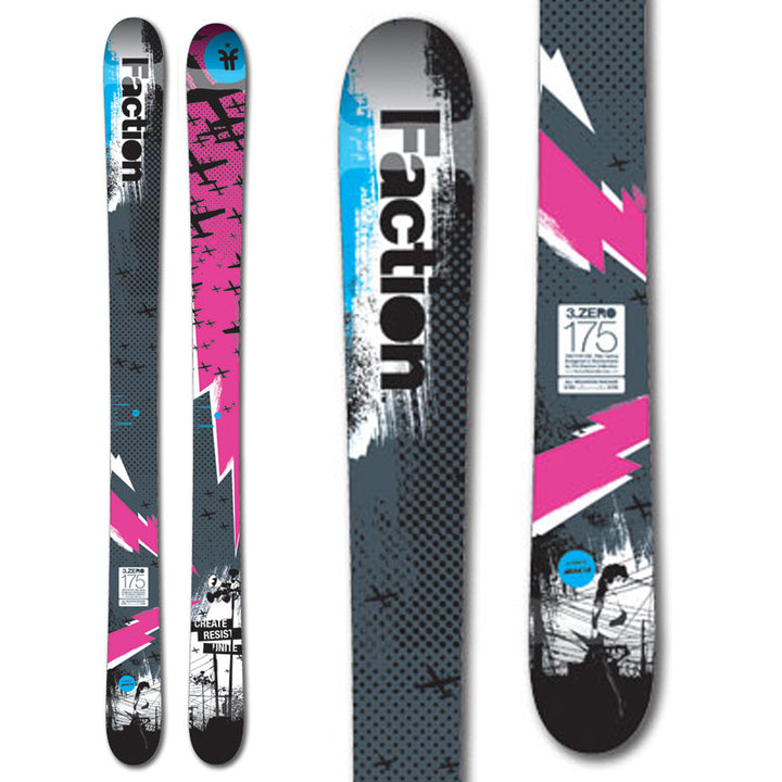 Faction 3Zero Rocker Skis 2011