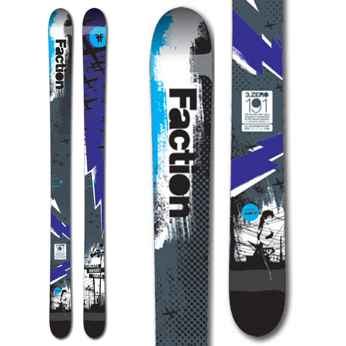 Faction 3Zero Rocker Skis 2011