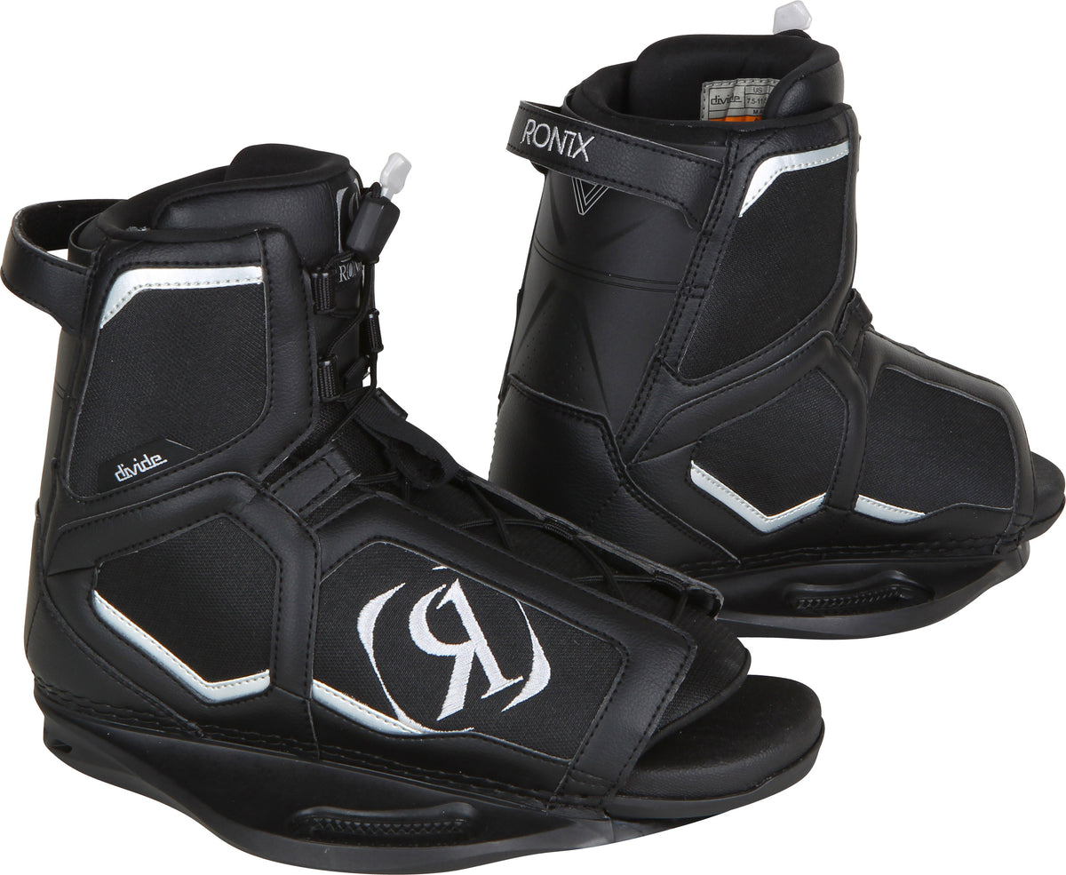 Ronix Divide Wakeboard Bindings 2012 Black/Silver