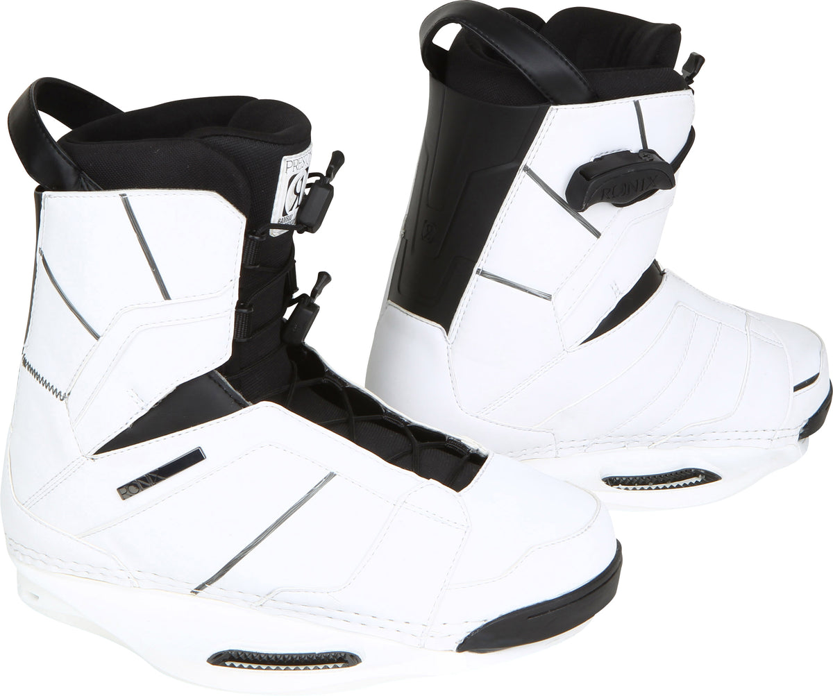 Ronix Preston Wakeboard Bindings 2012 White Buck