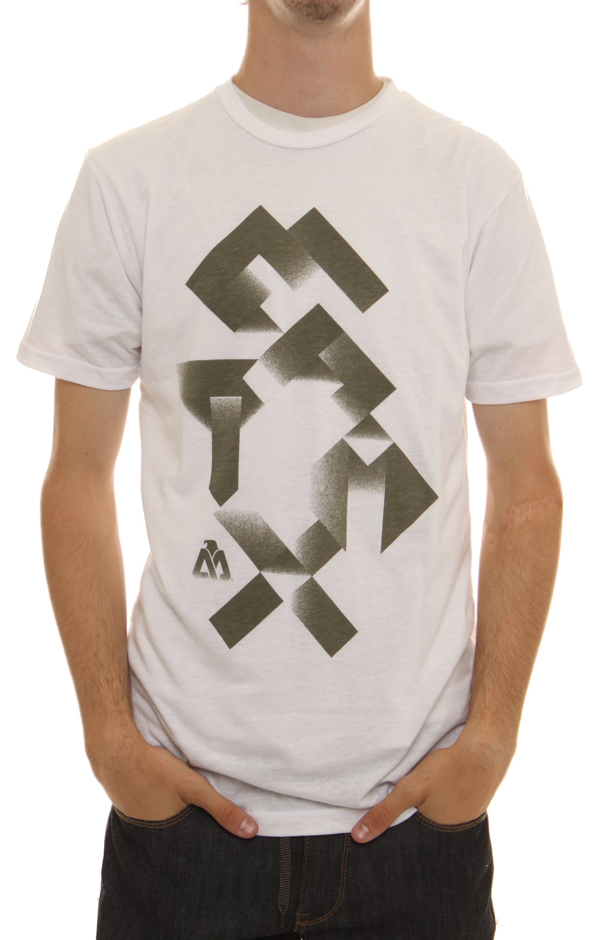 Matix Spacy T Shirt Tri White