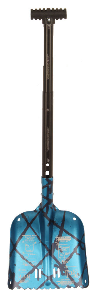 Brooks-Range Sharktooth™ Compact Mini-Pro T Handle Shovel Blue