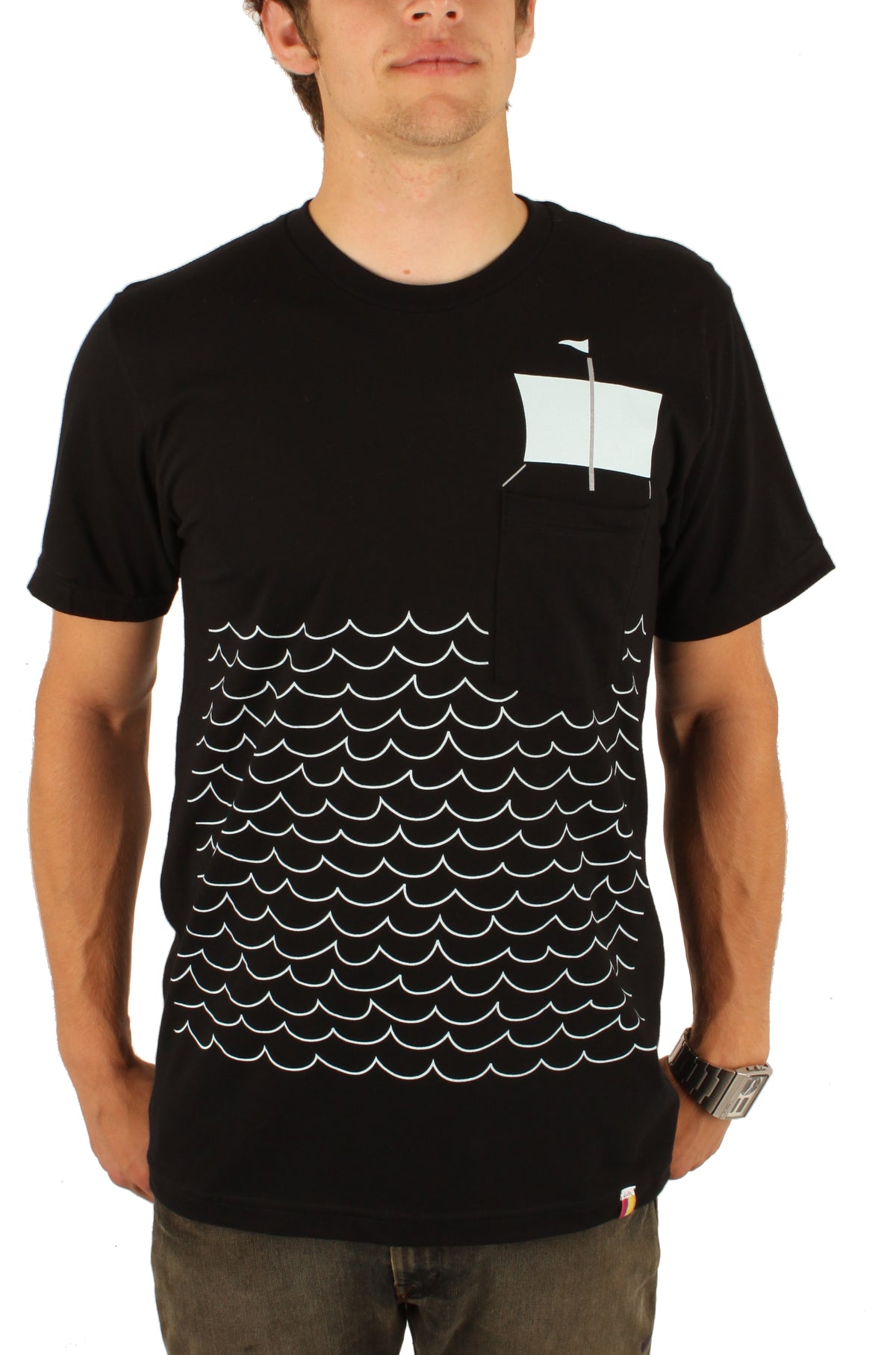 slvdr Anchors Away T Shirt Black