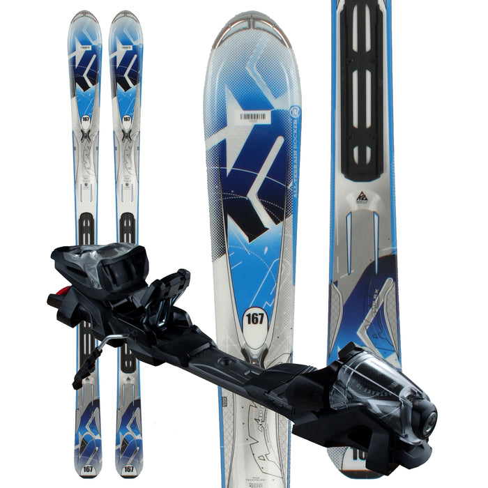 K2 A.M.P. RX Skis + Fastrak2 10.O Demo Bindings 2011