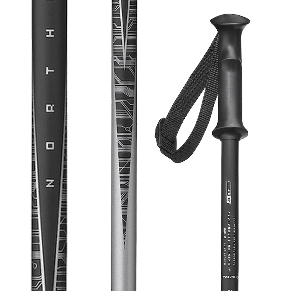 Salomon Northpole Ski Poles 2012 Black