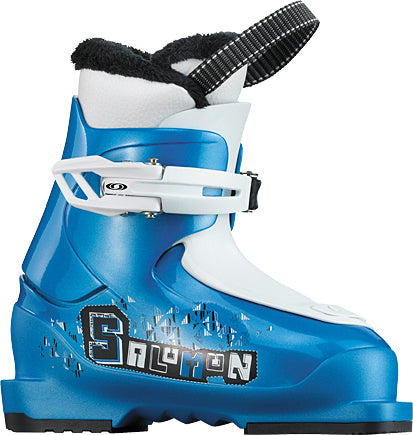 Salomon T1 Ski Boots - Youth 2012 Blue/White