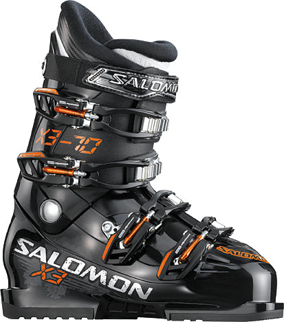 Salomon X3 70 Ski Boots - Youth 2012 Black/Black