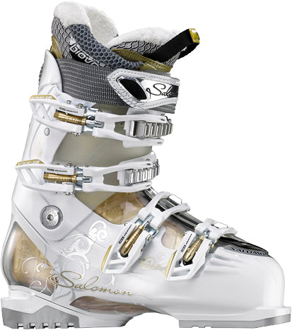 Salomon Divine RS 7 Ski Boots - Women's 2012 White/Gold
