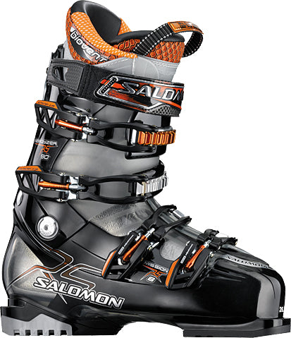 Salomon Mission RS 8 Ski Boots 2012 Black/Crystal Translucent