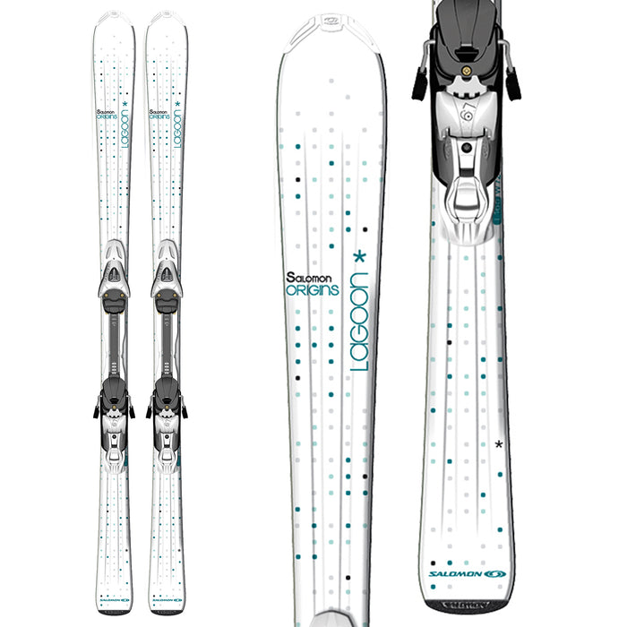 Salomon Origins Lagoon Skis + L9 Bindings - Women's 2012