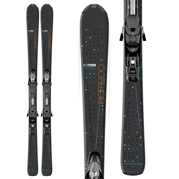 Salomon Origins Bamboo Skis + Z10 Ti Bindings - Women's 2012