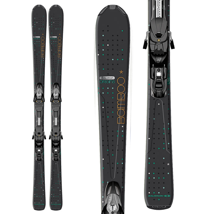 Salomon Origins Bamboo Skis + Z10 Ti Bindings - Women's 2012