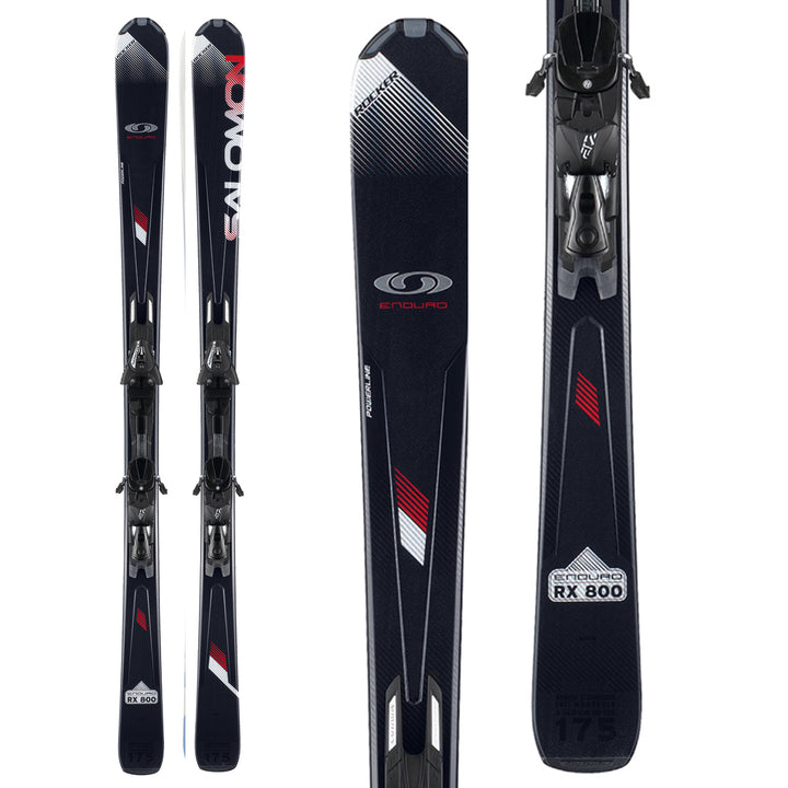 Salomon Enduro RX 800 Skis + Z12 Bindings 2012