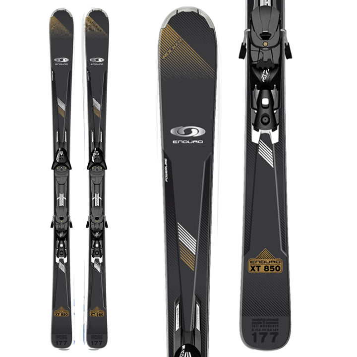 Salomon Enduro XT 850 Skis + Z12 Bindings 2012