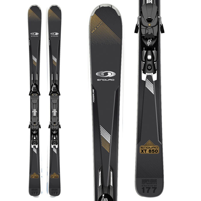 Salomon Enduro XT 850 Skis + Z12 Bindings 2012