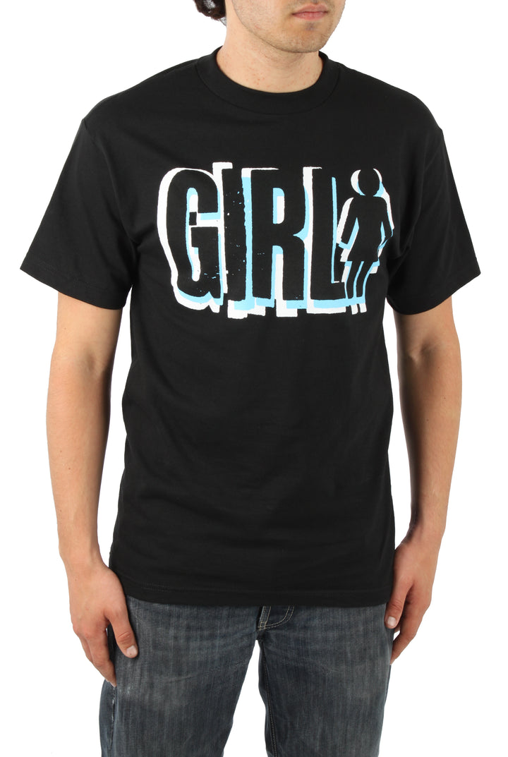 Girl Big Girl 7 T Shirt Black