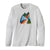 Patagonia Capilene 1 Silkweight Graphic Crew Shirt Mountain Run White