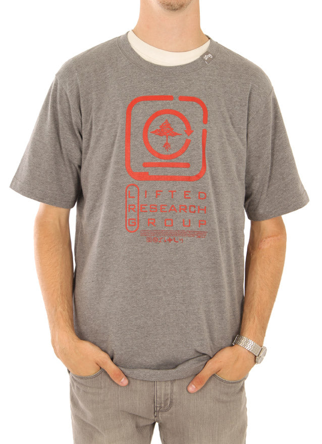 LRG Encryption T Shirt Charcoal Heather