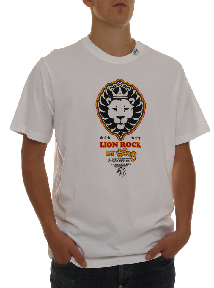 LRG Lion Heart T Shirt White