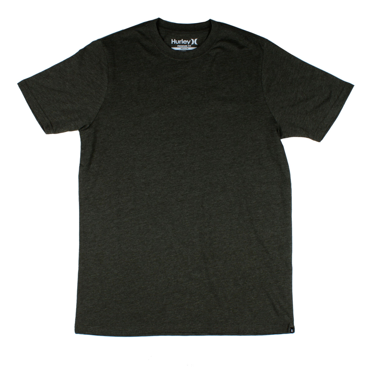 Hurley Staple Premium T Shirt Heather Black