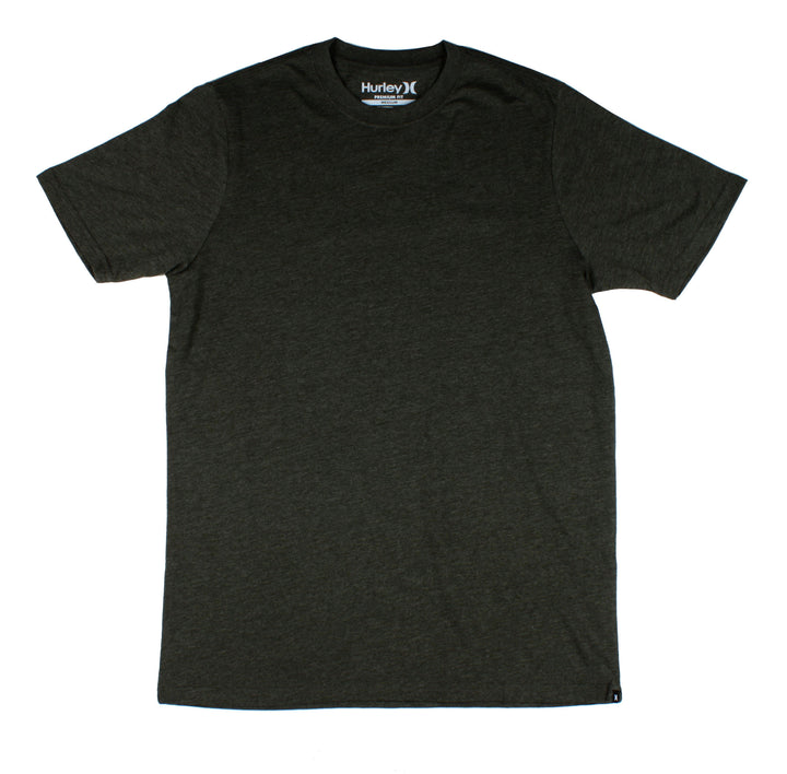 Hurley Staple Premium T Shirt Heather Black