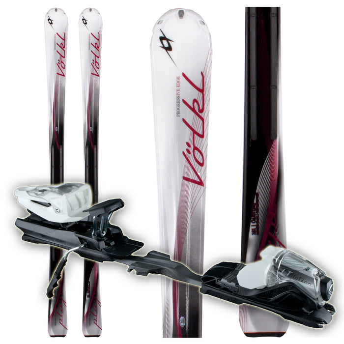 Volkl Attiva Playa Skis + Attiva LT 10 Bindings - Women's 2011