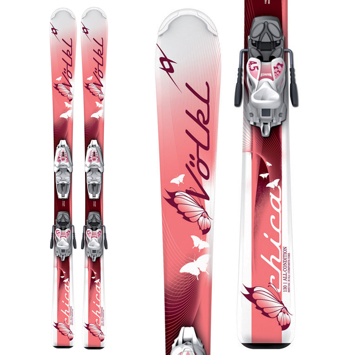 Volkl Chica Jr Skis - Girl's 2011
