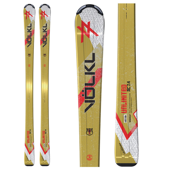 Volkl Unlimited AC 7.4 Silver Skis 2011