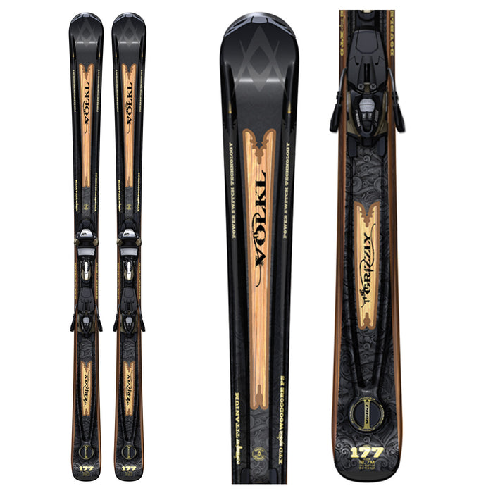 Volkl Grizzly Skis + iPT Wide Ride 12.0 Bindings 2011