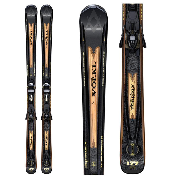 Volkl Grizzly Skis + iPT Wide Ride 12.0 Bindings 2011