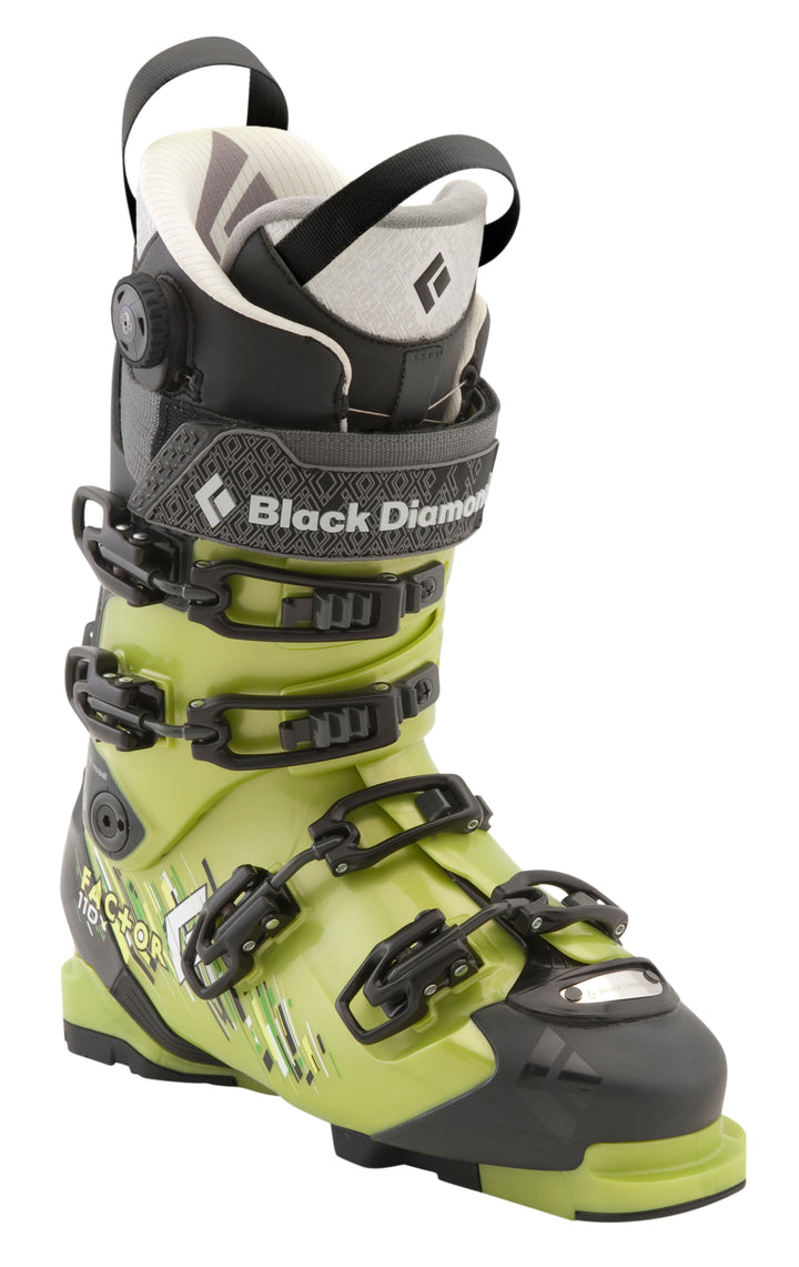 Black Diamond Factor 110 Ski Boots 2012 Envy Green/Black