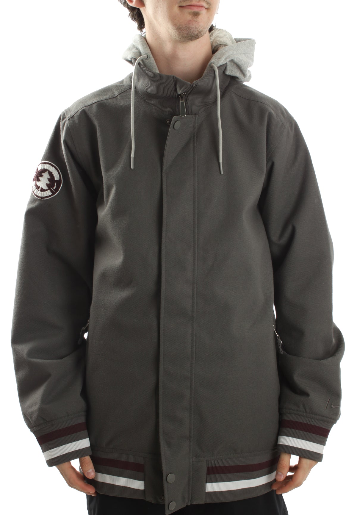 Nike Snowboarding Holladay Bomber Jacket Midnight Fog