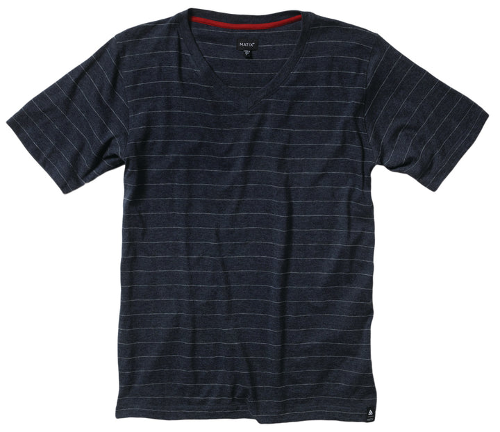 Matix Ampere V Neck T Shirt Navy