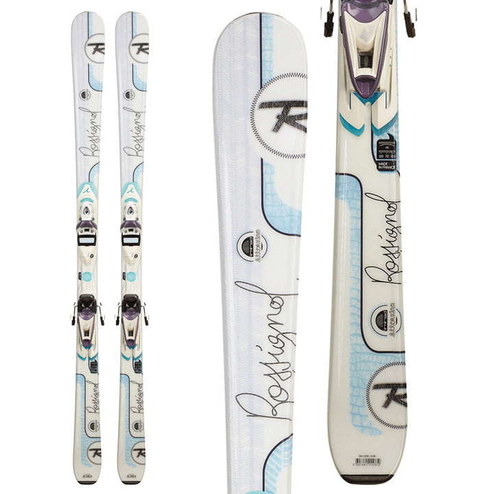 Rossignol Attraxion Limited Skis + WTPI²/Saphir 90 Bindings - Women's 2012
